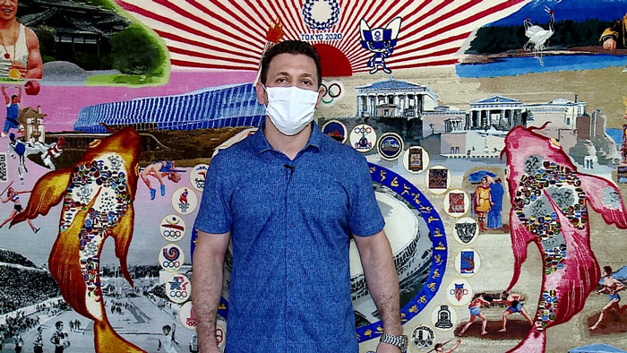 رونمایی از قالی اطلس ویژه المپیک ۲۰۲۰ توکیو در تبریز